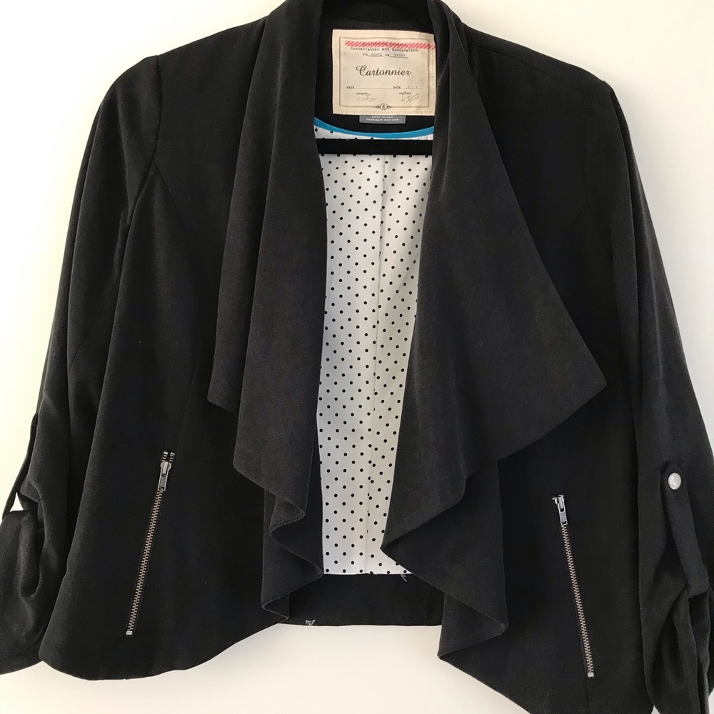 Anthropologie Black Blazer